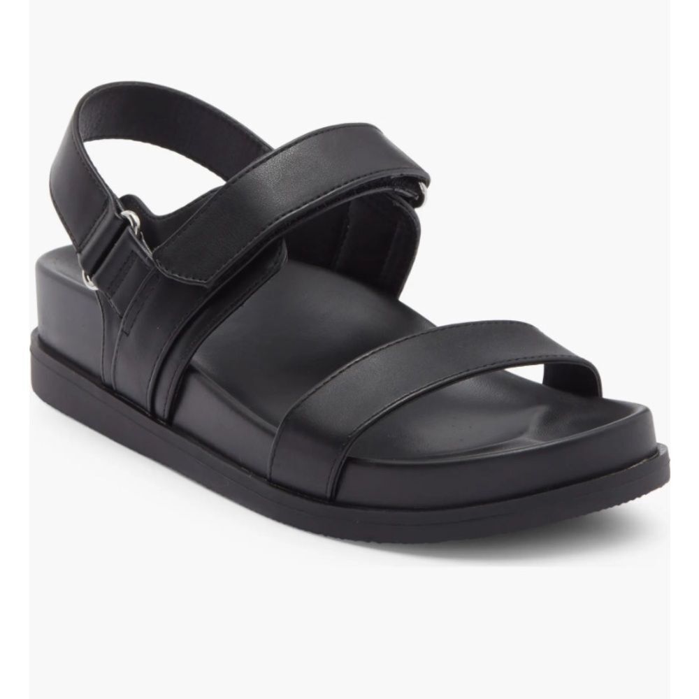 Dulce Vita Women’s Size 9 Black Strappy Platform Sandal~ 90’sVintage Style NWT